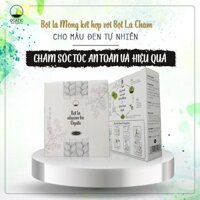 bột lá nhuộm tóc ogatic - màu đen