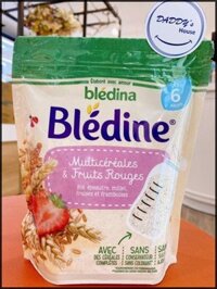 Bột lắc Bledina Bledine ngũ cốc & trái cây 6m+