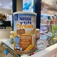 Bột lắc Nestle Ptite Cereale ngũ cốc & bánh quy 6m+ (400g)