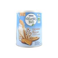 Bột lắc pha sữa hữu cơ Nestle Naturnes Bio 240g