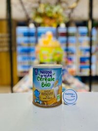 Bột lắc sữa hữu cơ Nestle P'tite Céréale ngũ cốc, yến mạch, bánh quy - 6th (240g)