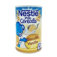 Bột Lắc Sữa Nestle Biscuite Vanila 12m+