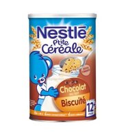 Bột Lắc Sữa Nestle Chocolate Biscuite 12m+