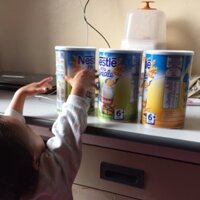 Bột lắc sữa Nestle Pháp 400gr