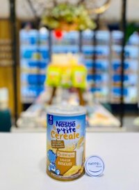 Bột lắc sữa Nestle Ptite Cereale 5 loại ngũ cốc & bánh quy 6th (415g)