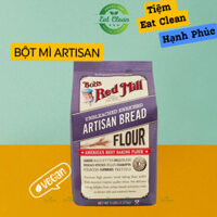 Bột làm bánh mì Artisan Bob's Red Mill  2.27kg (Artisan Bread Flour) - Ăn Kiêng - Giảm Cholesterol - Ăn thực dưỡng Eat