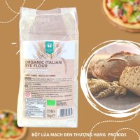 Bột Làm Bánh Mì Đen Nguyên Cám Hữu Cơ Thượng Hạng 1kg/ Bột Lúa Mạch Đen Hữu Cơ Organic