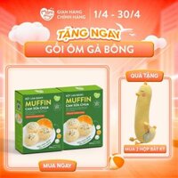 Bột làm bánh Muffin hấp cam sữa chua Mămmy làm bữa phụ cho bé bổ sung vitamin, giàu dinh dưỡng
