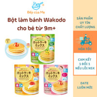 Bột làm bánh pancake cho bé ăn dặm Wakodo của Nhật, Shop Bếp Của Mẹ