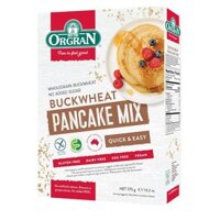 Bột Làm Bánh Pancake Kiều Mạch Orgran GLUTEN FREE Buckwheat Pancake Mix 375g