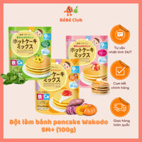 Bột làm bánh pancake Wakodo 9M+ (100g)