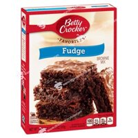 Bột Làm Bánh Pha Sẵn Betty Crocker™ Fudge Brownie Mix, Hộp 519g (18.3 Oz.)