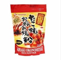 Bột làm bánh Takoyaki và bánh xèo Okonomiyaki Nhật Bản Yamamori 400g