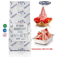 Bột làm kem tươi, gelato vị dâu tây - Rubicone Soft Strawberry | Túi 1,5kg