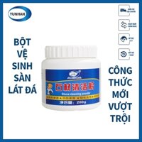 Bột Làm Sạch Sàn Lát Đá Granite, Bàn Ghế Đá, Bàn Đá Bếp LKB [Chính hãng] 200gr Làm Sạch Vết Bẩn, Dầu Mỡ Trên Sàn -Yunhan