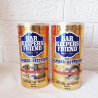 Bột làm sạch thần thánh - Bar keepers friend - sạch kính, vòi, xoong nồi, vết ố,...