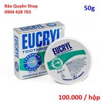 Bột làm trắng răng Eucryl Tooth Powder 50g