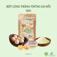 Bột Lòng Trắng Trứng Gà Đồi Mẹ Ken 50g – Làm Sạch Da, Hỗ Trợ Làm Mịn Và Cân Bằng Dầu Nhờn