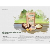 BỘT LÒNG TRẮNG TRỨNG GÀ ĐỒI