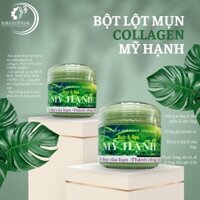Bột lột mụn trà xanh collagen Mỹ hạnh ,làm sạch mụn cám ,mụn đầu đen ,chất bả nhờn ,50g