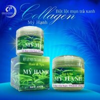 Bột lột mụn trà xanh collagen Mỹ Hạnh ,làm sạch mụn cám mụn đầu đen ,chất bả nhờn ,50g