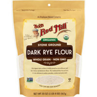 Bột Lúa Mạch Đen Hữu Cơ hiệu Bobs Red Mill Organic Dark Rye Flour - gói 567g