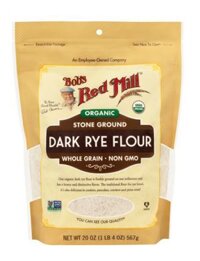 Bột lúa mạch đen nguyên cám hữu cơ - 1 bao 11.34kg - Organic Whole Grain Dark Rye Flour