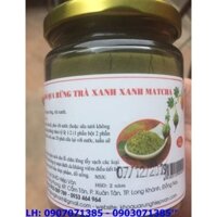 bột macha trà xanh khổ qua rừng 100gram