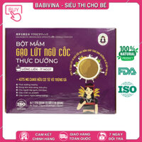 Bột Mầm Gạo Lứt Ngũ Cốc Thực Dưỡng Bh.Nong 270g | Bữa Sáng, Bữa Phụ, Thực Dưỡng, Giàu Dưỡng Chất, Chất Xơ, Protein, Canxi | Bhnong, Bh Nong | Tổng Kho Phân Phối Babivina