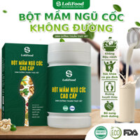 Bột Mầm Ngũ Cốc Cao Cấp LoliFood Ngũ Cốc Dinh Dưỡng Cho Người Già 500g