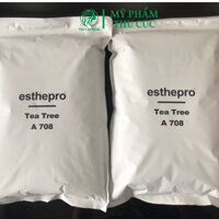 Bột mặt nạ dẻo cho Spa dành cho da dầu, mụn, nhạy cảm Esthemax 708 Hàn Quốc Jelly mask Esthepro Tea Tree 2000ml, KL 1kg