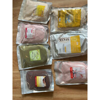 Bột mặt nạ ngũ hoa đắp mặt, bột trà xanh, bạc hà, hoa hồng, cá hồi collagen handmade phân loại 1kg