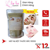 Bột Mặt Nạ Thuốc Bắc Dạng Dẻo Dùng Đắp Mặt Nạ Trắng Da Giảm Mụn Thâm Gói 1kg