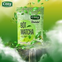 Bột Matcha Cozy Organic Tea 200gr Thơm Vị Trà Xanh Dịu Nhẹ, Dễ Uống, Dùng Trong Pha Chế, Làm Bánh, Làm Đẹp