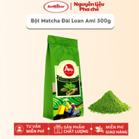 Bột Matcha Đài Loan AMI 500g – Hương Vị Tinh Tế, Đậm Chất Trà Xanh