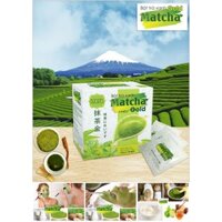 Bột Matcha Gold (trà xanh) - Hộp 10 gói x 10g