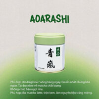 bột matcha nguyên chất nhà marukyu aoarashi -wakatake - Isuzu size đại 500g -1kg