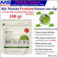 Bột matcha Premium Vụ Xuân Cao Cấp 100g | Dùng trong pha chế, làm bánh, làm kem và làm đẹp