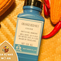 Bột màu đỏ cam Thái Lan  ( màu gạch tôm ) - 500gr