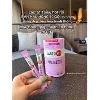 Bột Men Tiêu Hóa Lợi Khuẩn Hỗ trợ Giảm Cân Lacto Fit Slim 60 gói Hàn Quốc