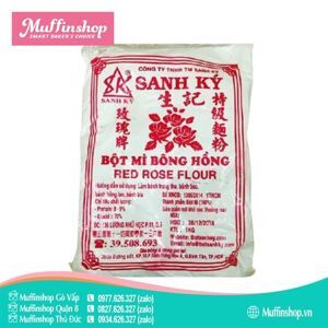 Bột mì Bông Hồng Đỏ Sanh Ký 1 Kg