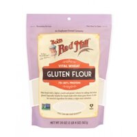 Bột Mì Căn (Seitan) Bob's Red Mill Vital Wheat Gluten (Gói 567gr, 20 Oz) - USA