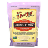 Bột Mì Căn (Seitan) Bob’s Red Mill Vital Wheat Gluten Flour, 70 – 80% Protein, Gói 567g (1Lb. 4 Oz.) 20 Oz.