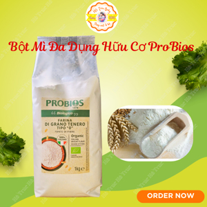 Bột mì đa dụng hữu cơ 1kg ProBios