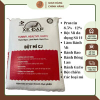 Bột mì đa dụng số 11 Xe Đạp , bột mì CJ Red , làm các loại bánh, loại mì