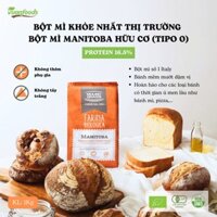 Bột mì Manitoba hữu cơ Bột số 13 Molino Grassi 1kg