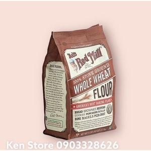 Bột mì nguyên cám hữu cơ Bob’s Red Mill 2,27kg