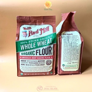 Bột mì nguyên cám hữu cơ Bob’s Red Mill 2,27kg