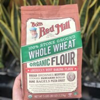Bột mì nguyên cám hữu cơ Bob's Red Mill (2,27kg) - hanadolambanh