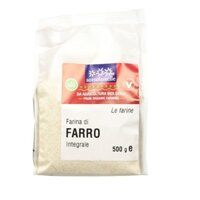 Bột mì nguyên cám hữu cơ Sottolestelle – Farina di Farro Integrale 500g